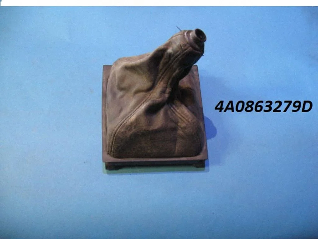 Pārnesumu pārslēga sviras apdare (āda, poga) 4A0863279D