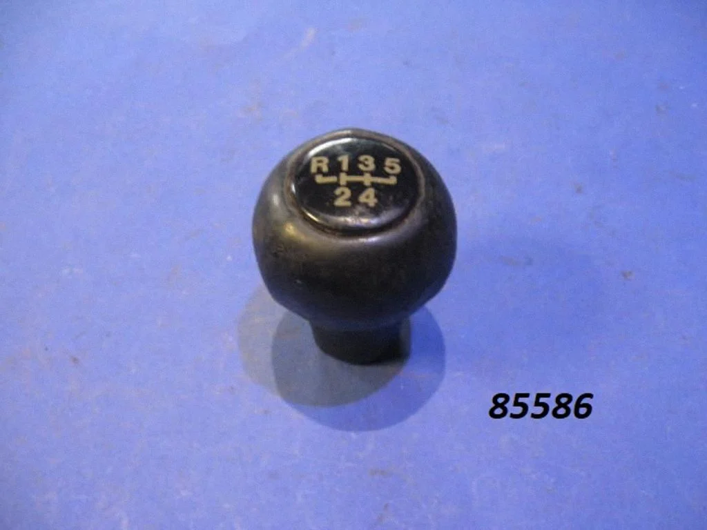Gear lever shifter trim leather/knob 85586