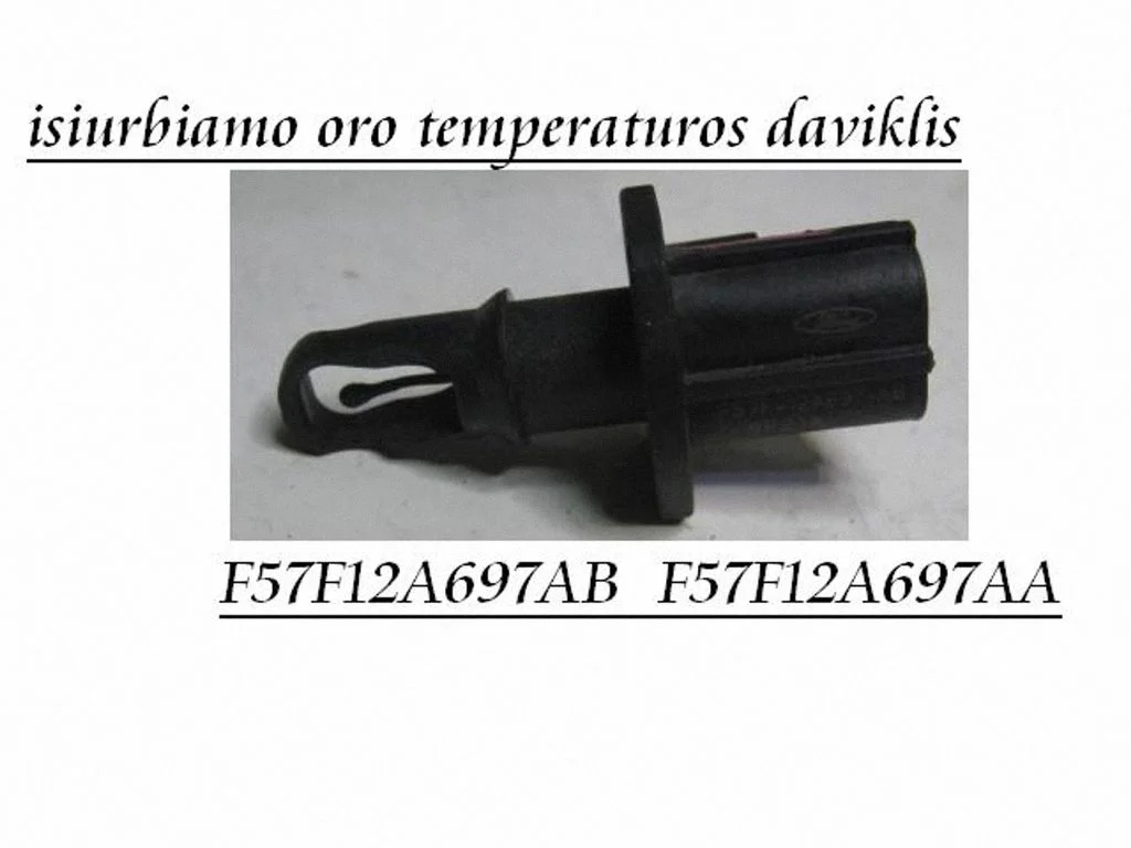 Įsiurbiamo oro temperatūros daviklis