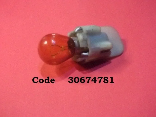Tail light bulb cover holder 30674781