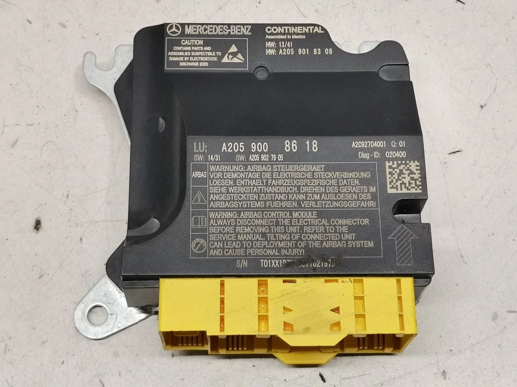 Airbag control unit/module A2059008618