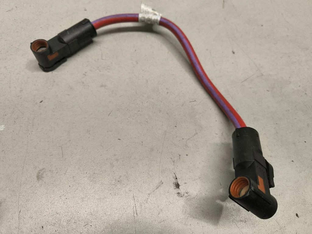 Negative earth cable (battery) A2065408107