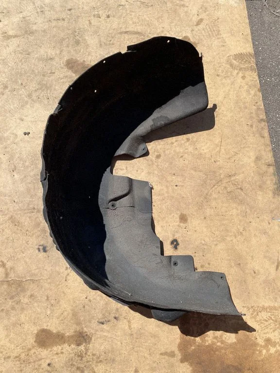 Rear arch fender liner splash guards A2536900530