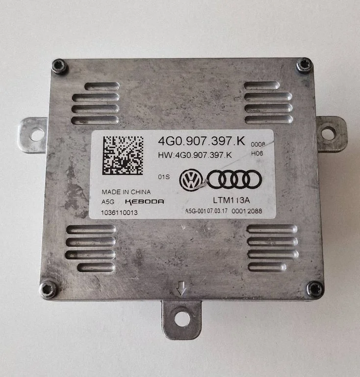 Headlight ballast module Xenon 4G0907397K