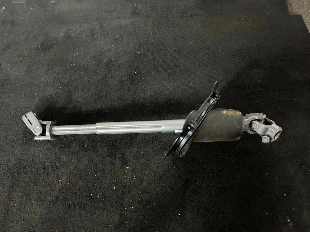 Vairo kolonėlės mechaninė dalis