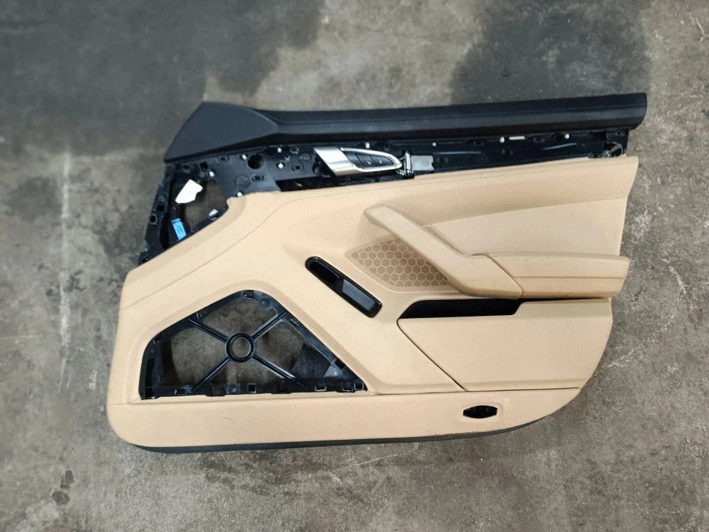 Front door card panel trim