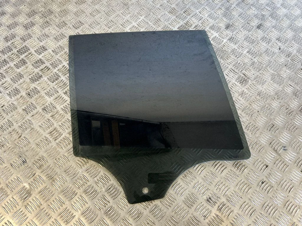 Rear door window glass – left