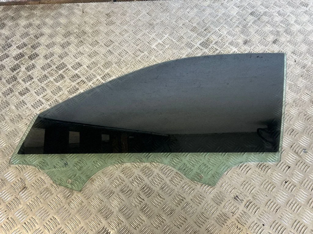 Front door window glass four-door – left