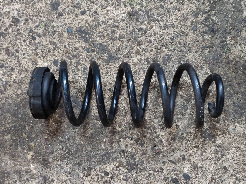 Rear coil spring