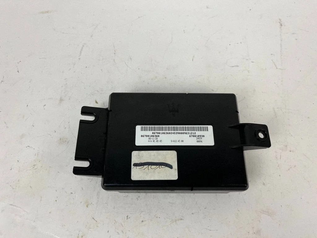 Other control units/modules 06700106360