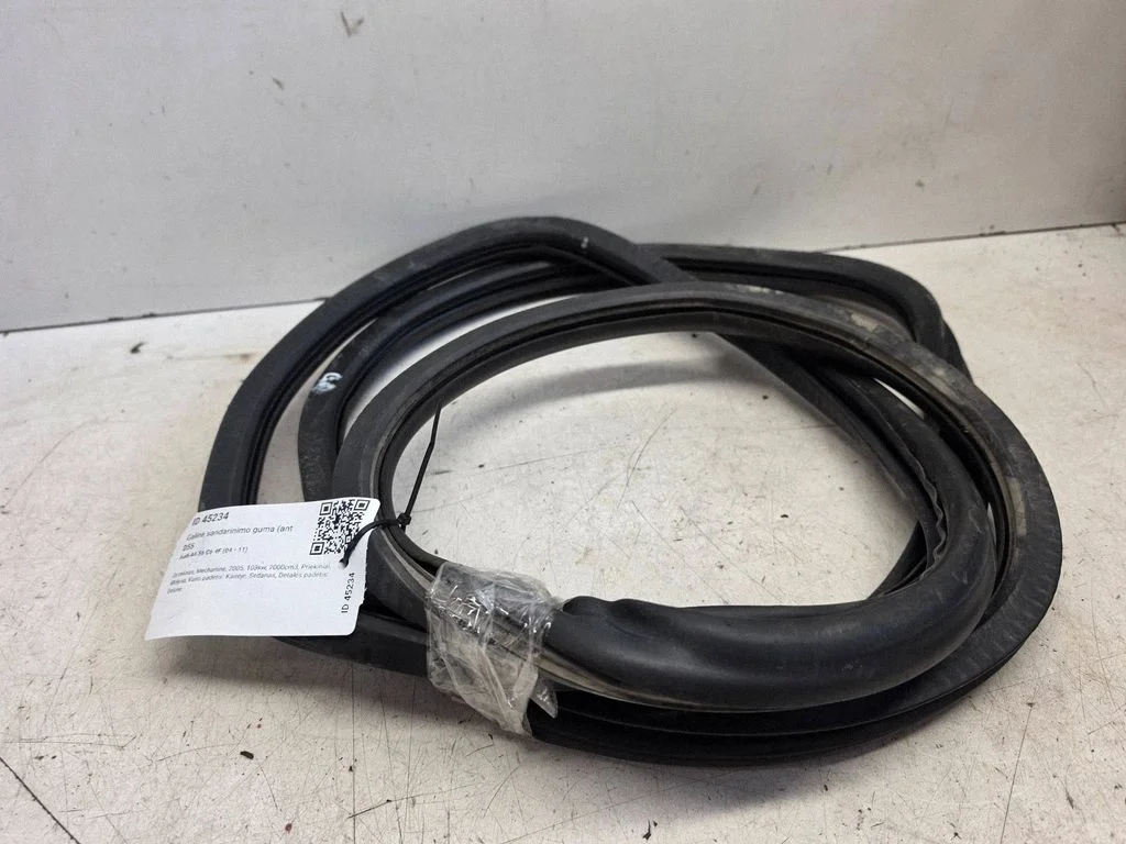 Rear door rubber seal (on body) 1234