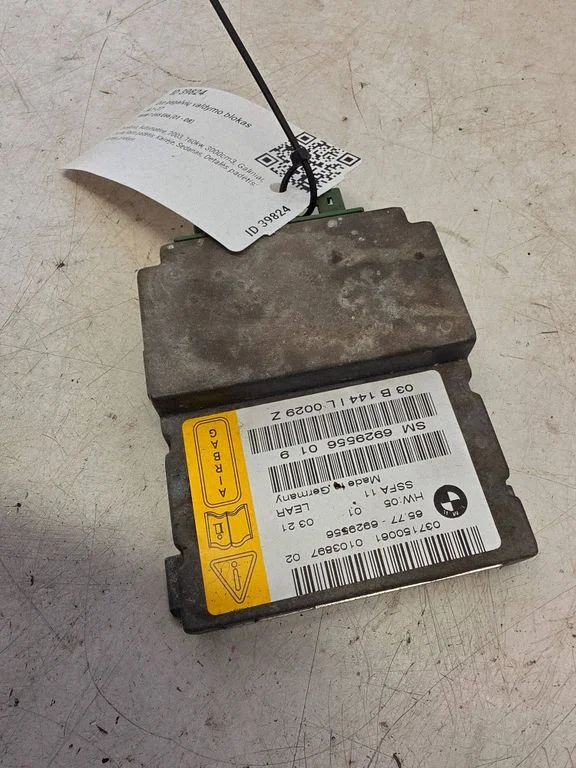 Airbag control unit/module 65776929556