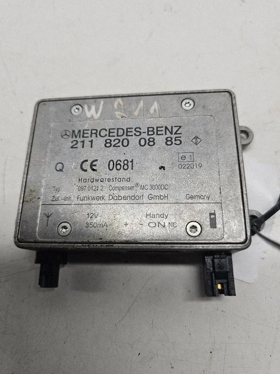 Antenos valdymo blokas