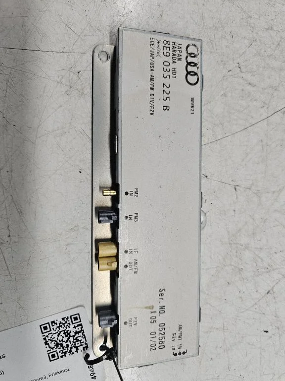 Antenos valdymo blokas