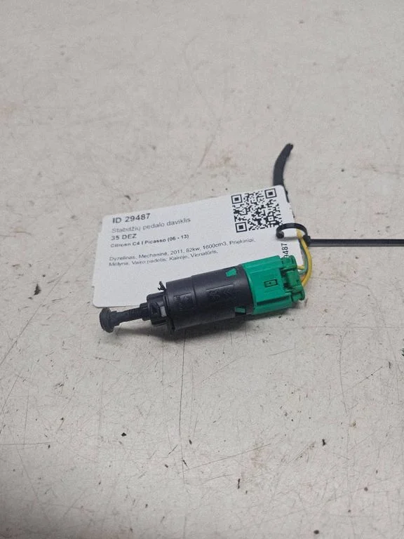 Brake pedal sensor switch – Citroen C4 Grand Picasso (2007-2013)