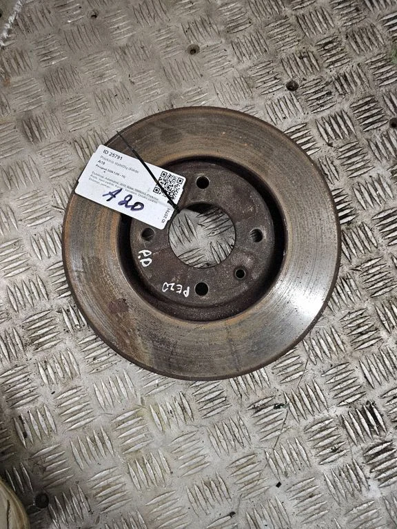 Front brake disc – Peugeot 3008 I (2008-2015)