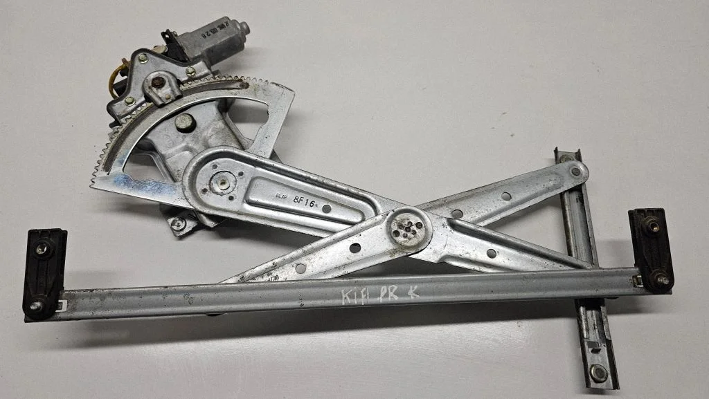Front door window regulator with motor – front left