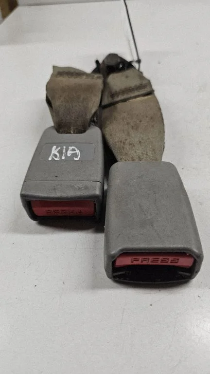 Rear seatbelt buckle