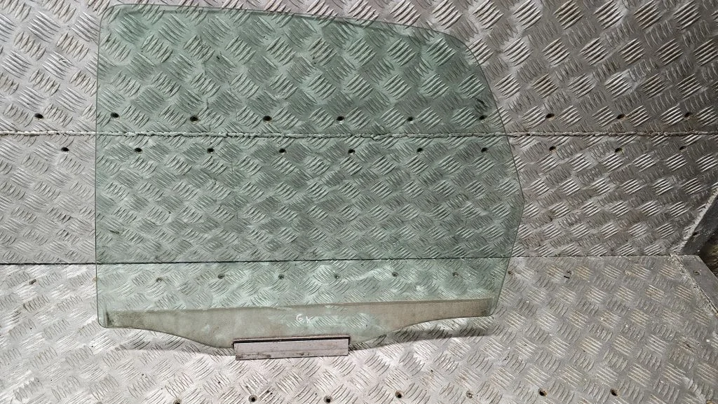 Rear door window glass – left