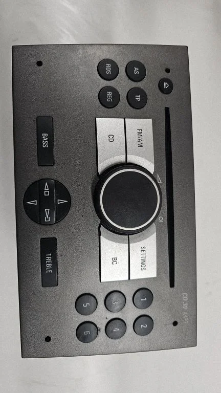 Radio/CD/DVD/GPS head unit