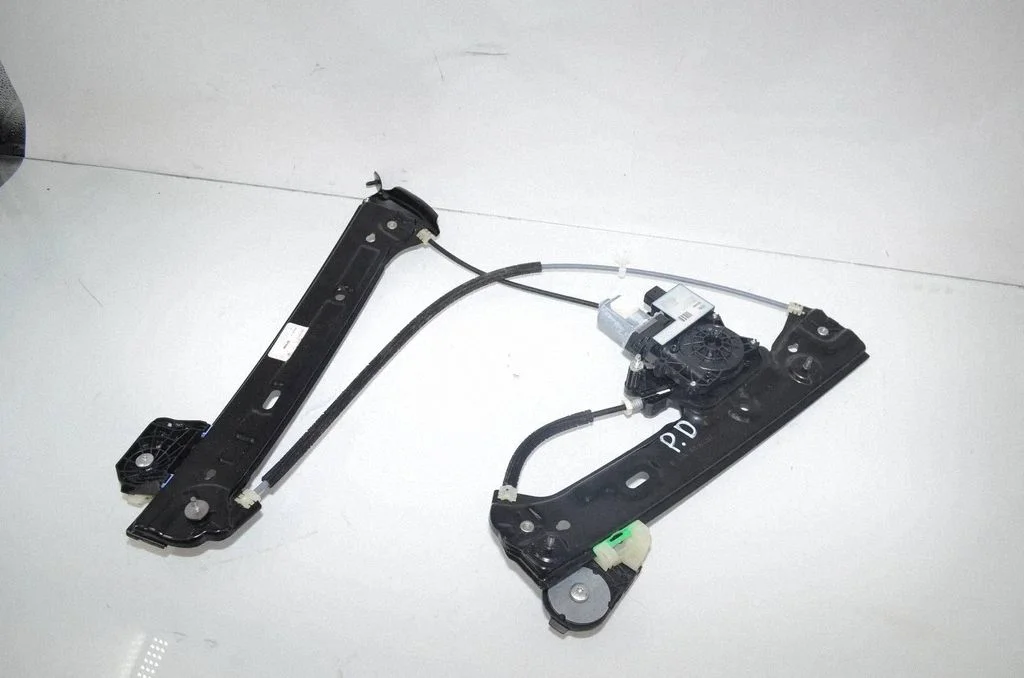 Front door window regulator with motor 9854230