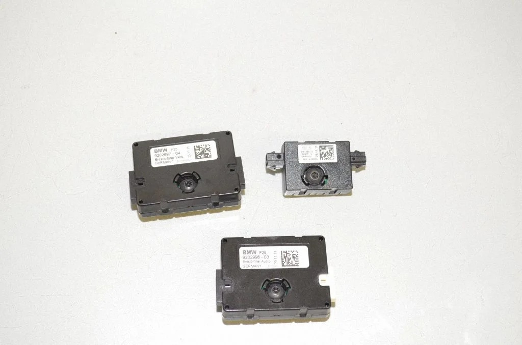 Antenos valdymo blokas