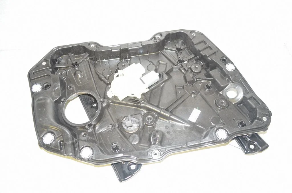Front door window regulator with motor 7432231