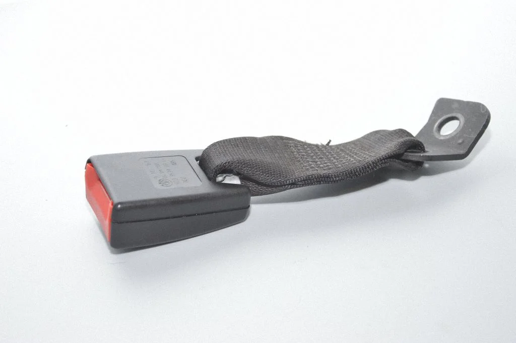 Rear seatbelt buckle – left