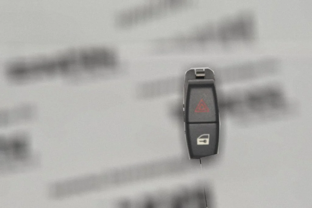 Avarinių žibintų jungtukas