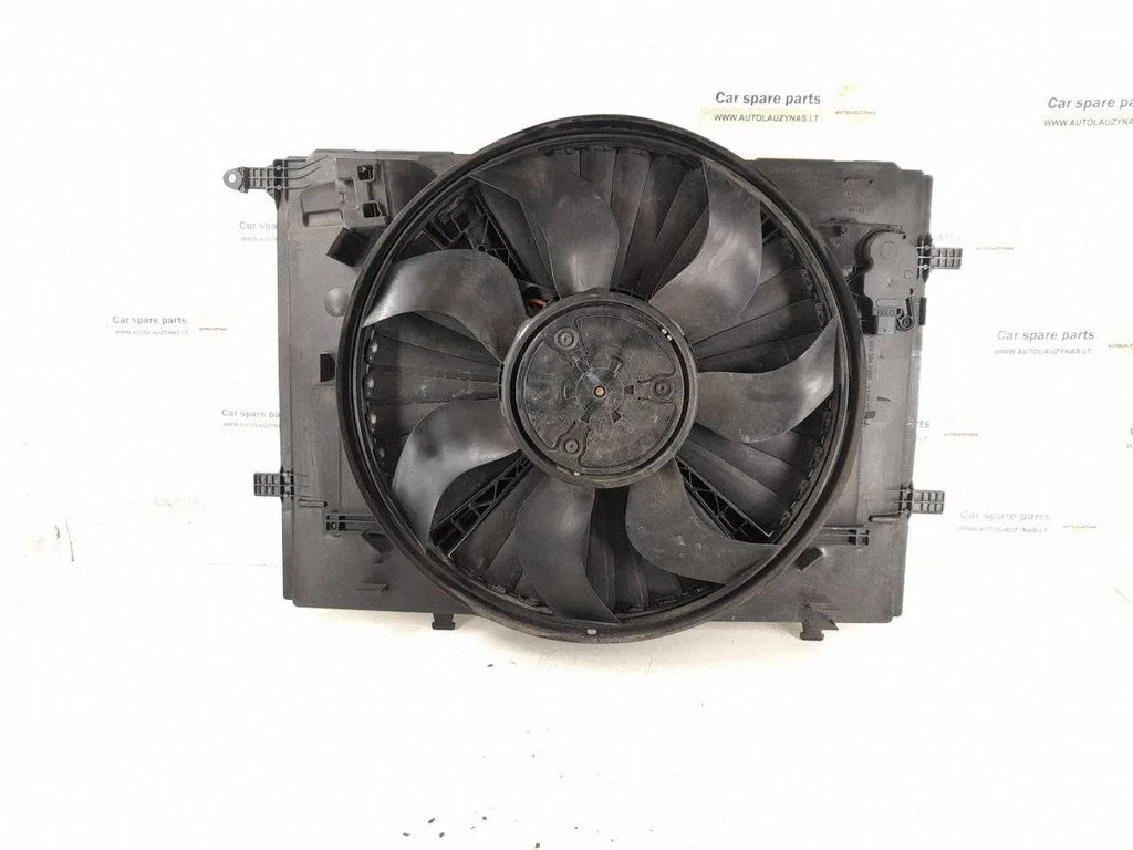 Electric radiator cooling fan