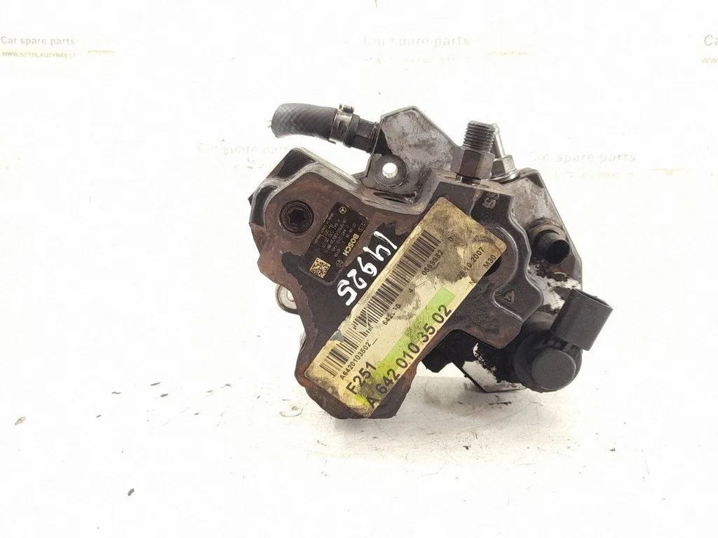 Fuel injection high pressure pump