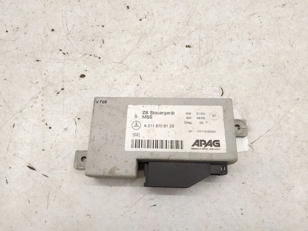 Signalizācijas vadības bloks A2118708126