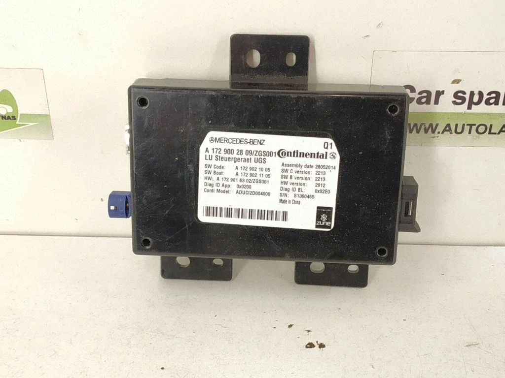 MMI control unit A1729002809