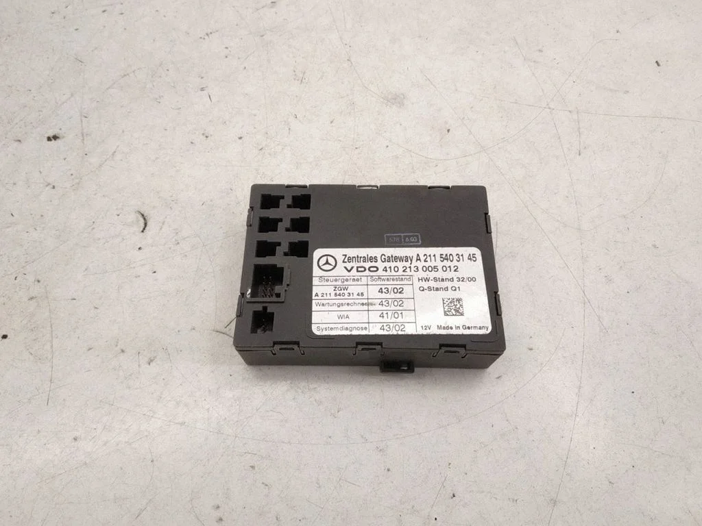 Gateway control module A2115403145