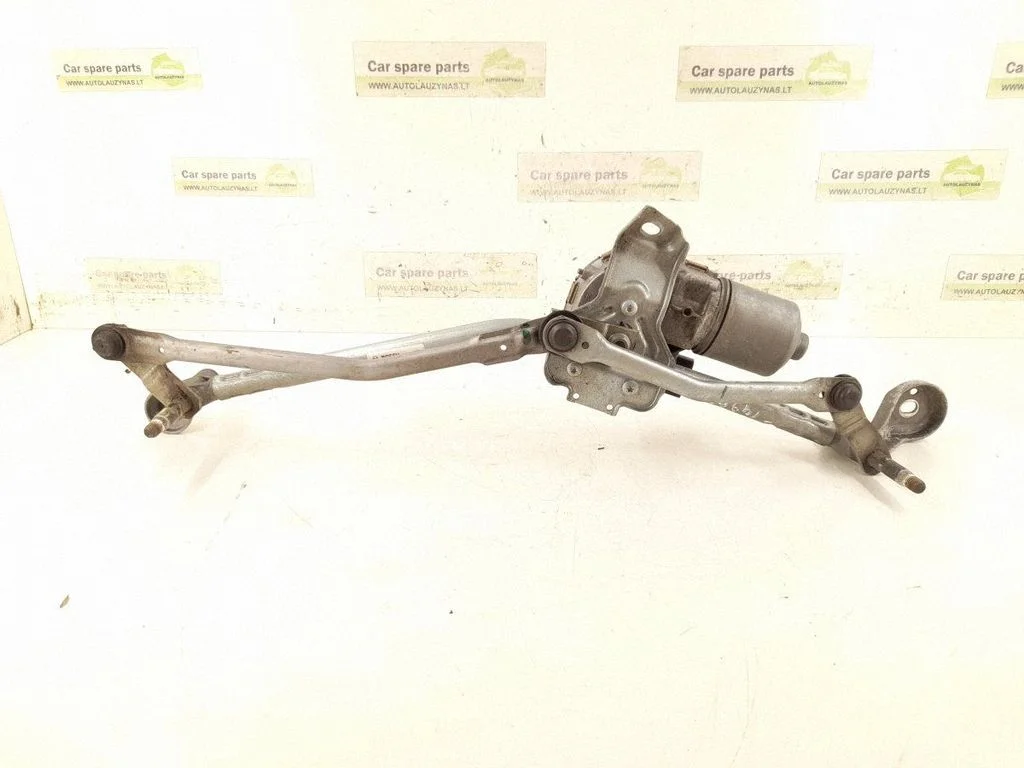 Front wiper linkage