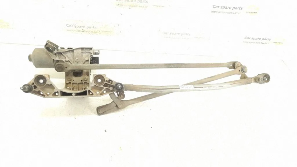 Front wiper linkage