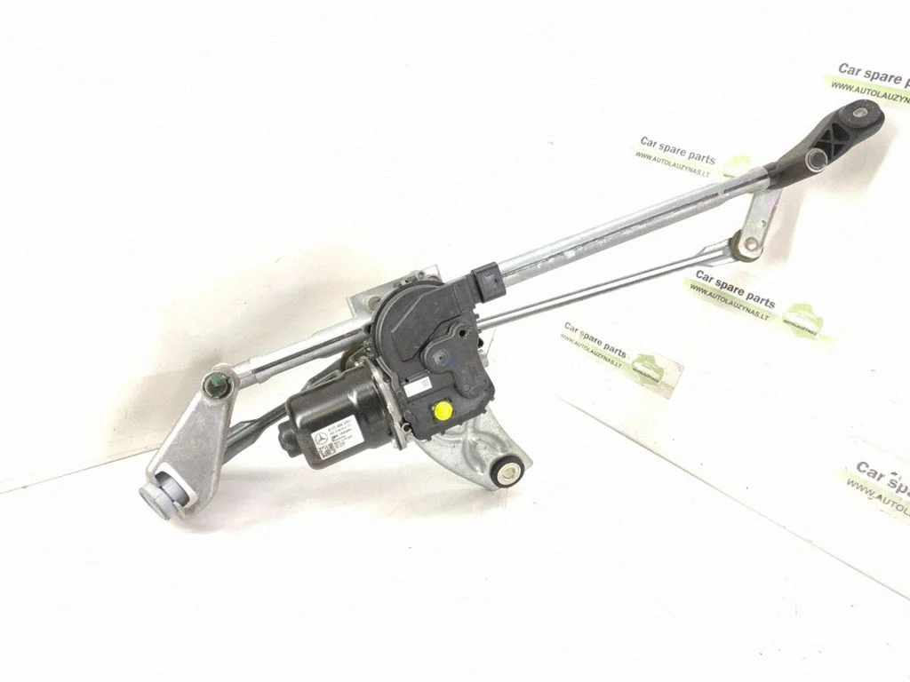 Front wiper linkage