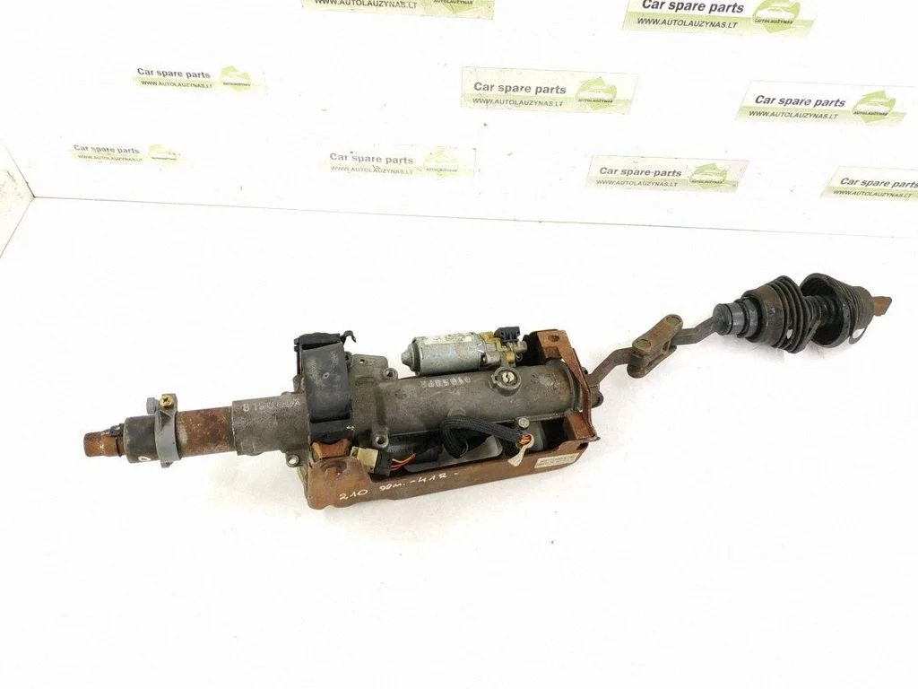 Steering wheel axle