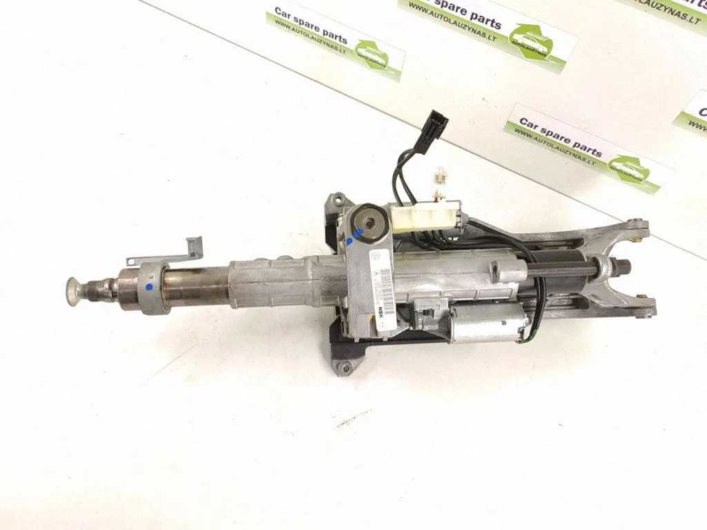 Steering wheel axle