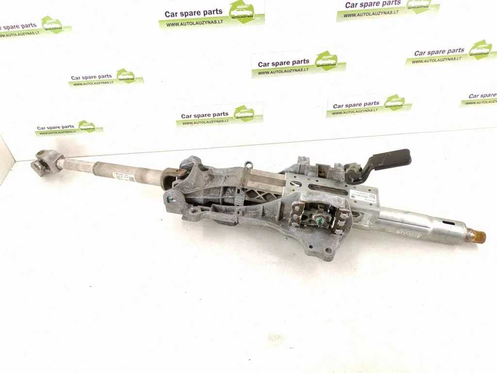 Steering wheel axle