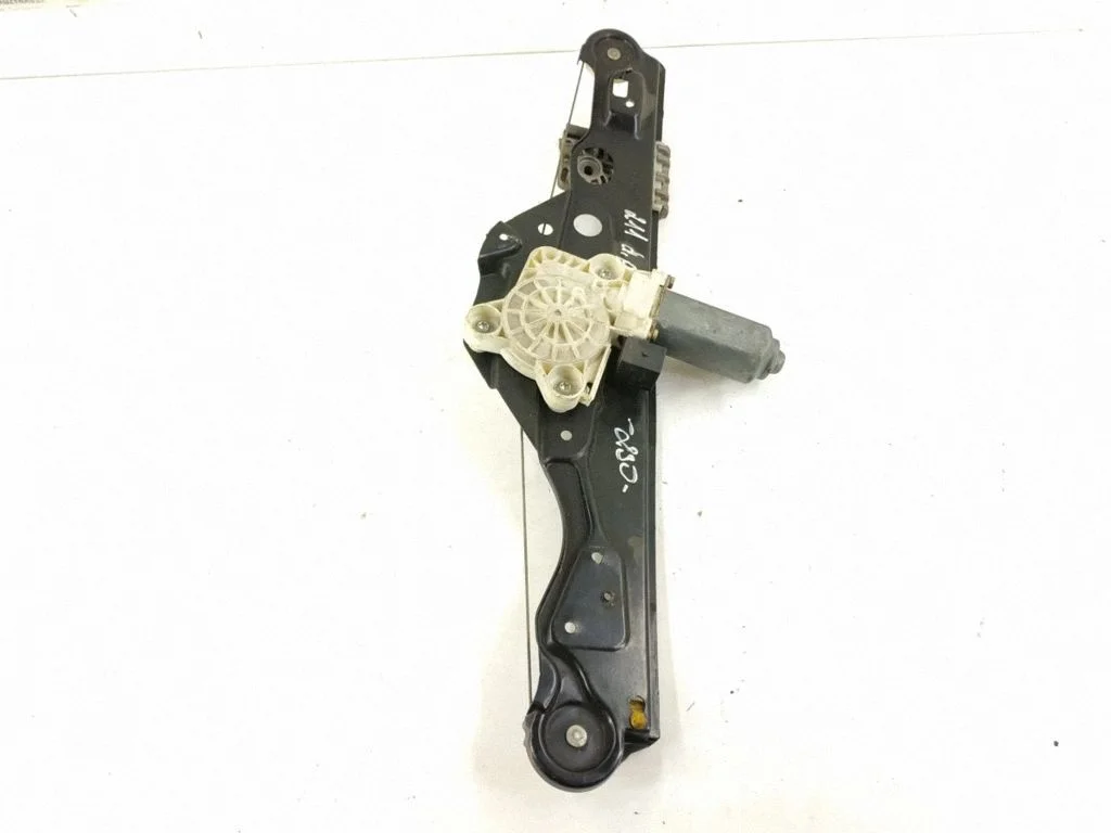 Rear window lifting mechanism without motor – rear right