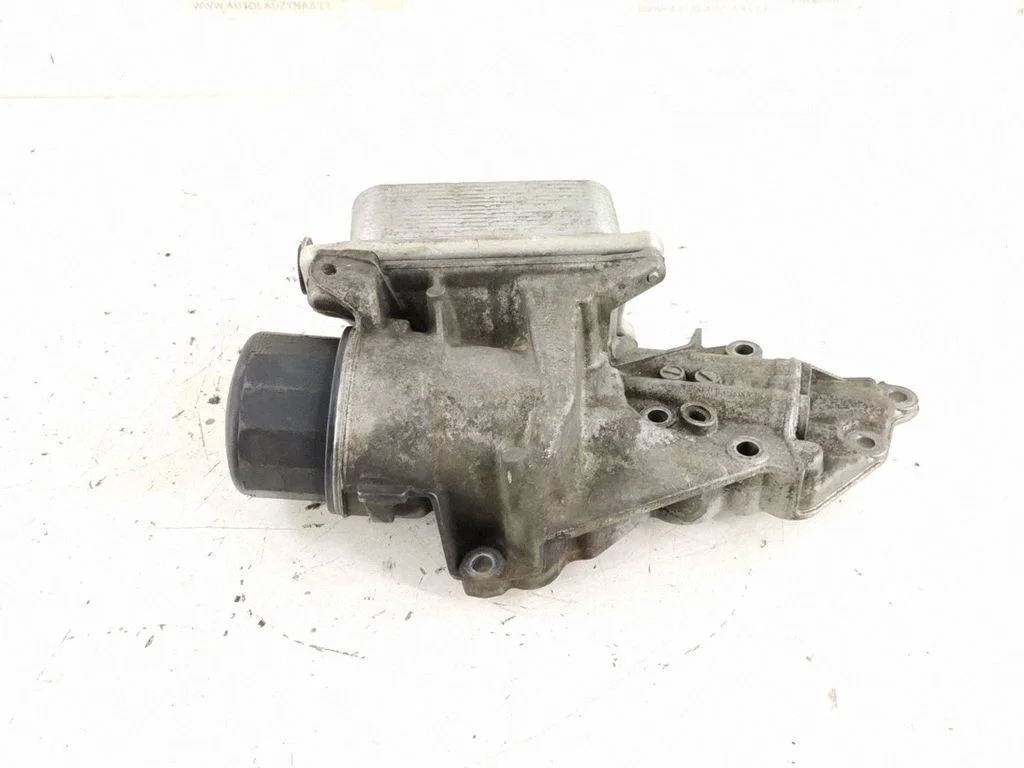 Oil filter mounting bracket