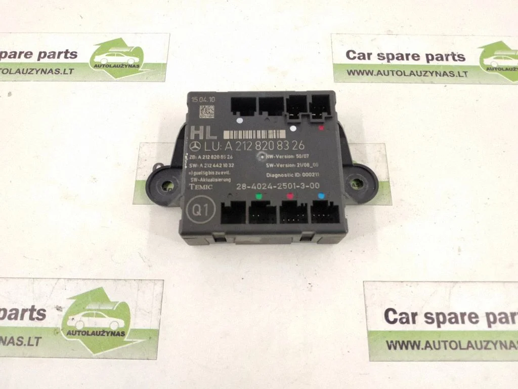 Door control unit/module – rear left