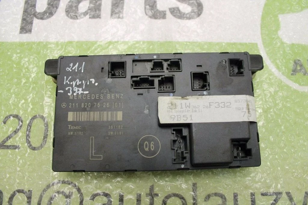 Door control unit/module – front left