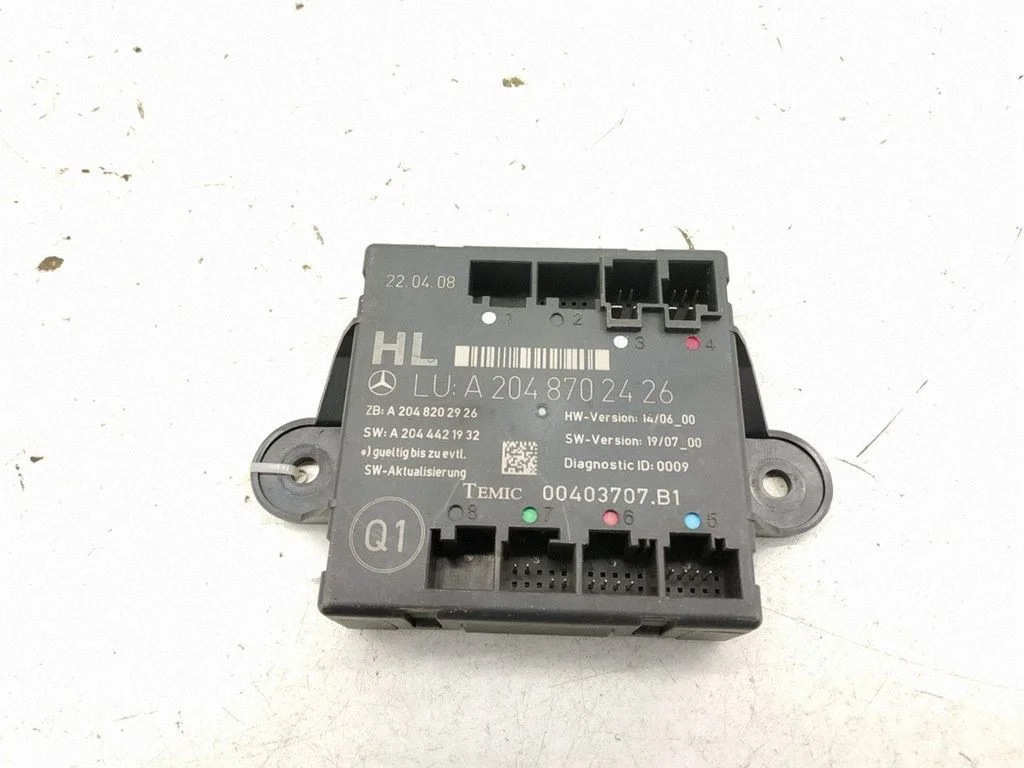 Door control unit/module – rear left