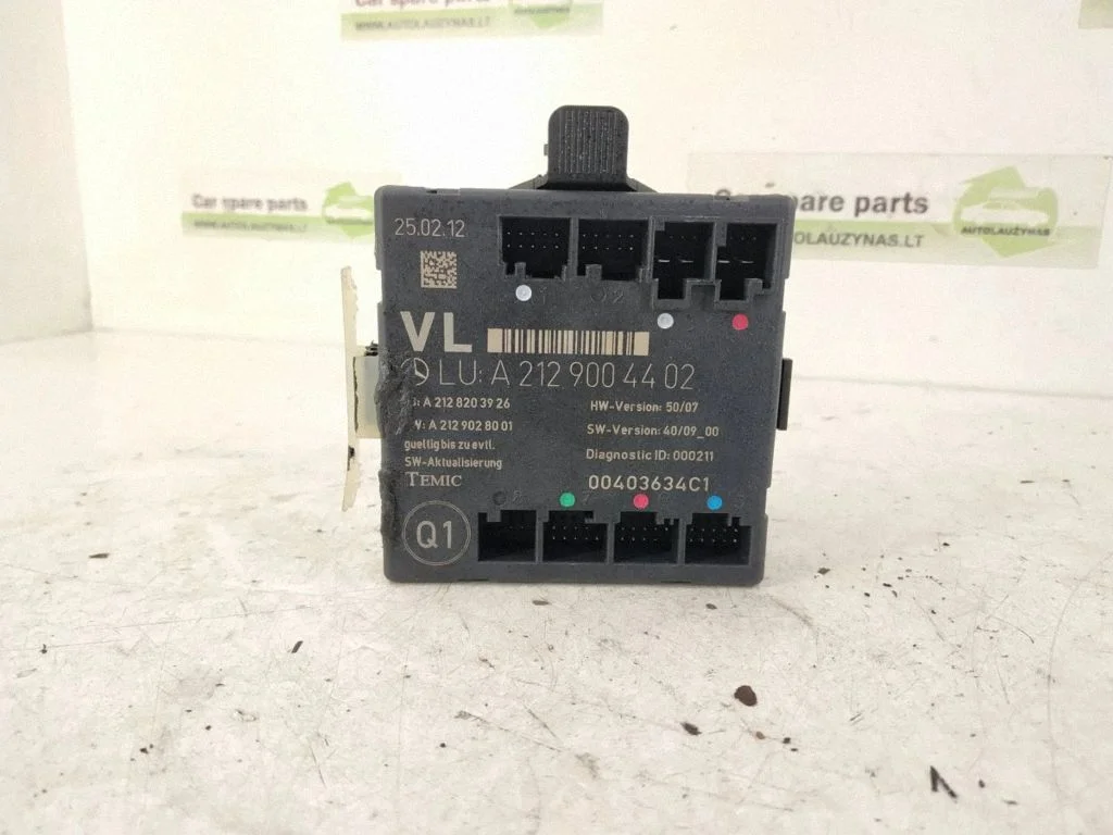 Door control unit/module A2128203485