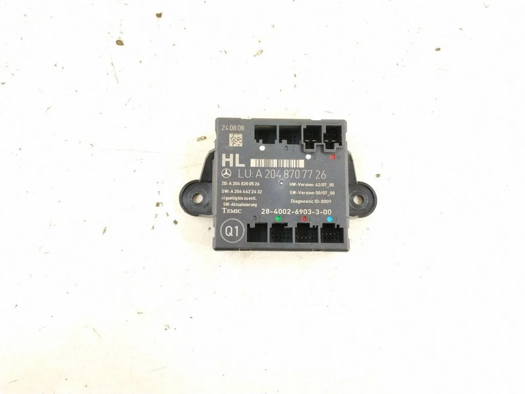 Door control unit/module – rear left