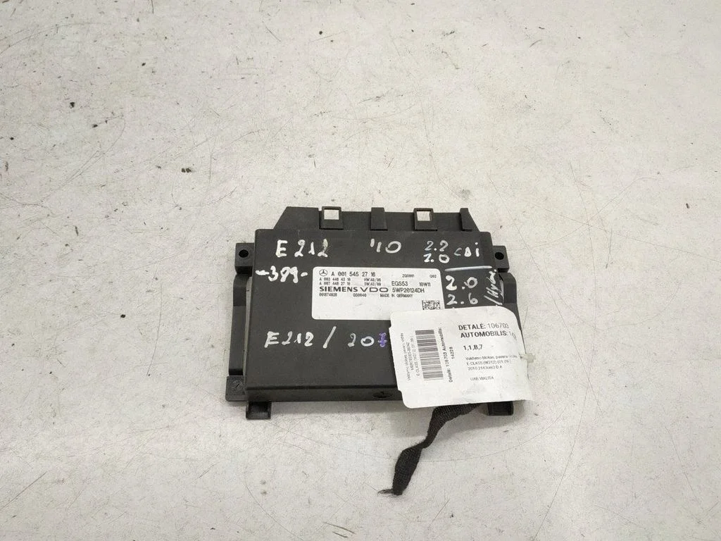 Gearbox control unit/module