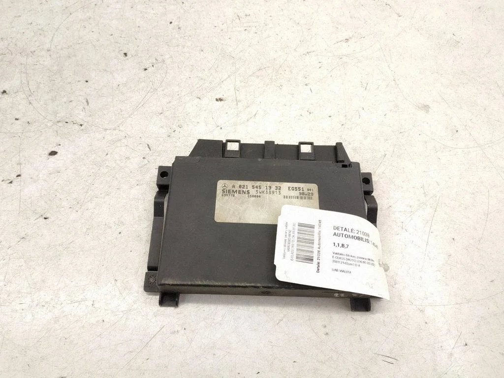 Gearbox control unit/module