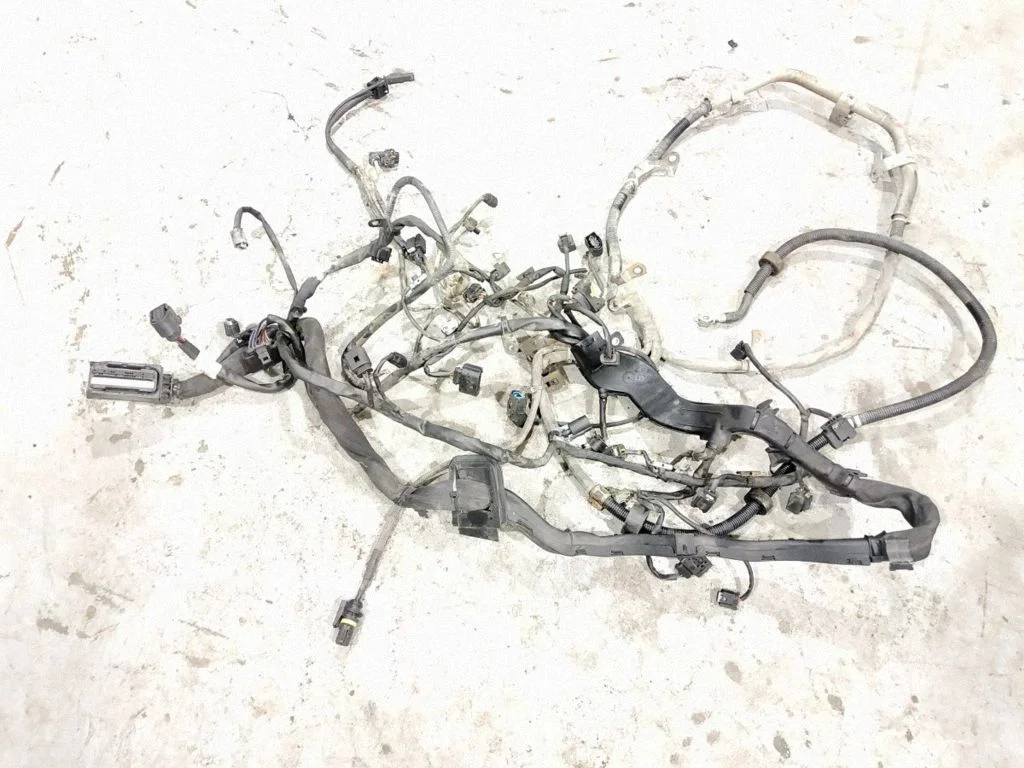 Engine installation wiring loom